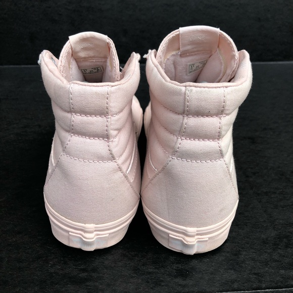 Women's Vans Sk8 Hi Pink High Top Shoes Size 10 - Picture 3 of 8